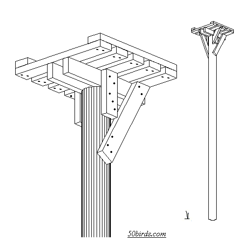 how to build an osprey platform