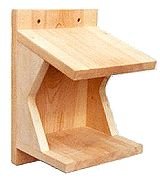 Robin Nesting Platform - 70birds Birdhouse Plans Index