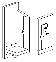 Pileated Woodpecker Birdhouse - 70birds Birdhouse Plans Index