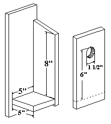 Swallow store bird house